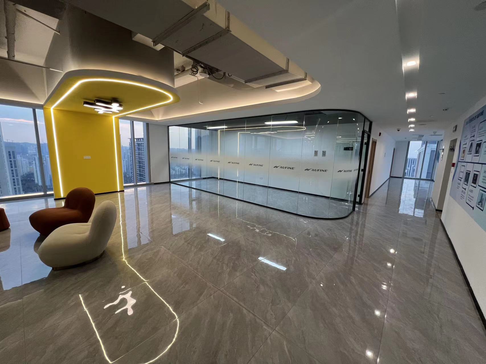 青岛办公室装修- 青岛奥丰轮胎有限公司