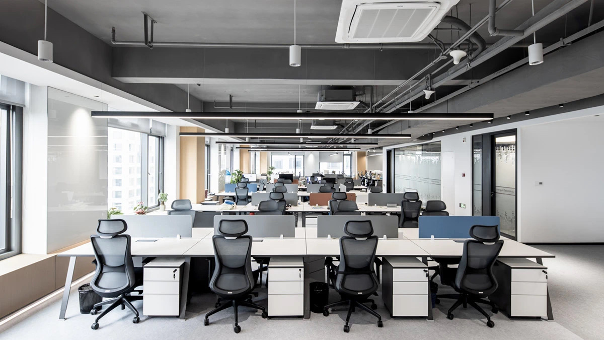 青岛办公室装修-企鹅科技