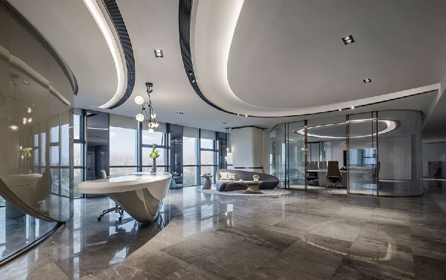 青岛办公室装修-正航资本