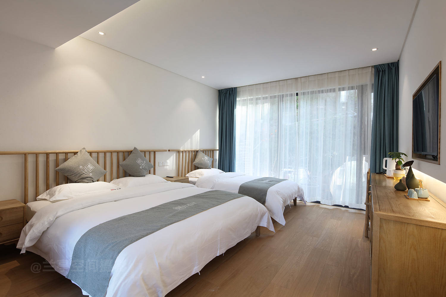 青岛酒店装修设计-曾广和山居