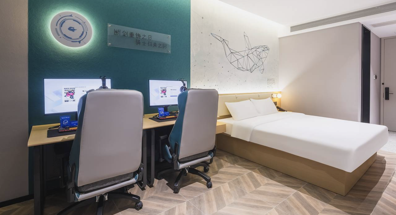 青岛酒店装修设计-电竞酒店